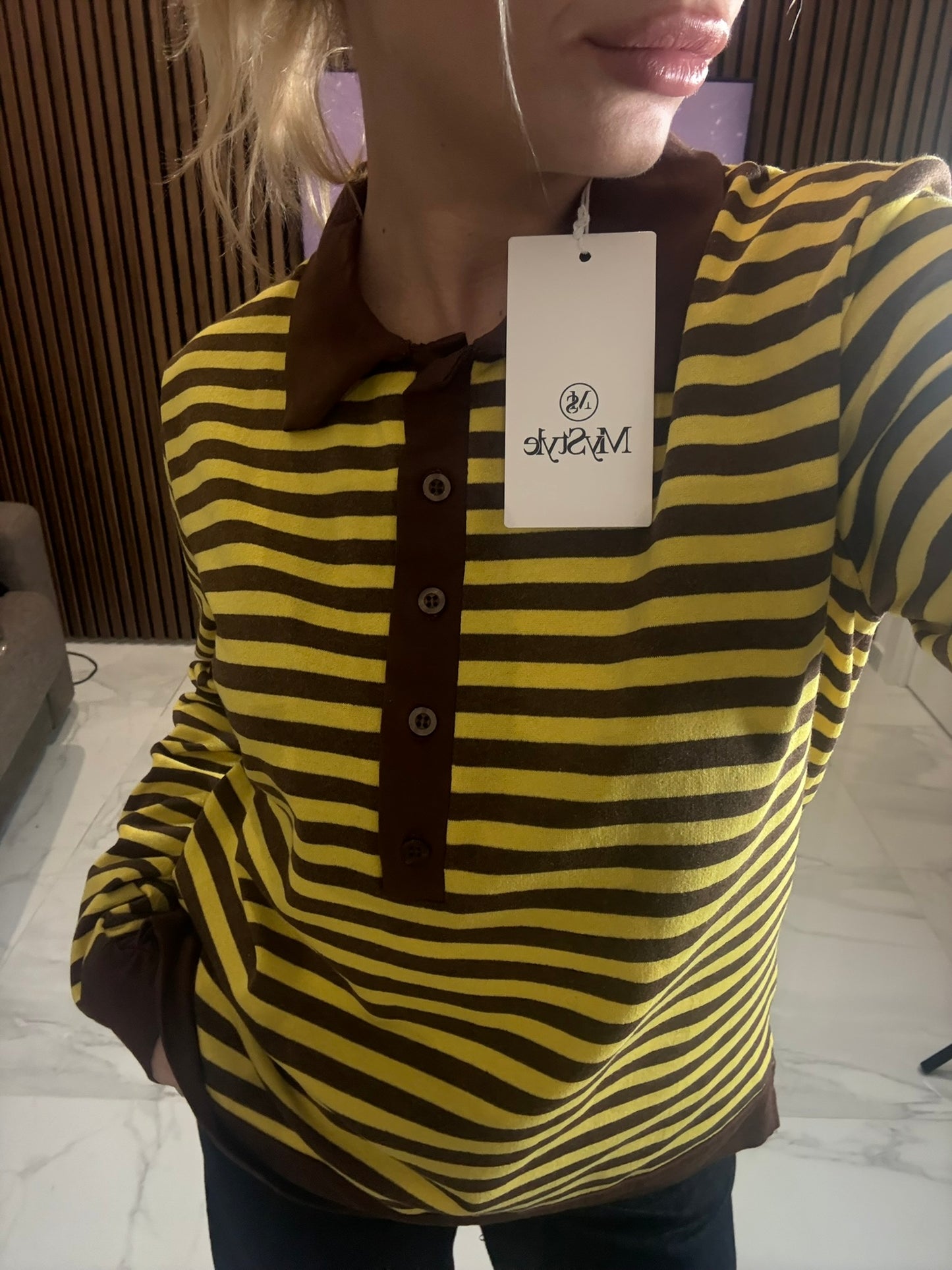 Maglia a righe Girasole