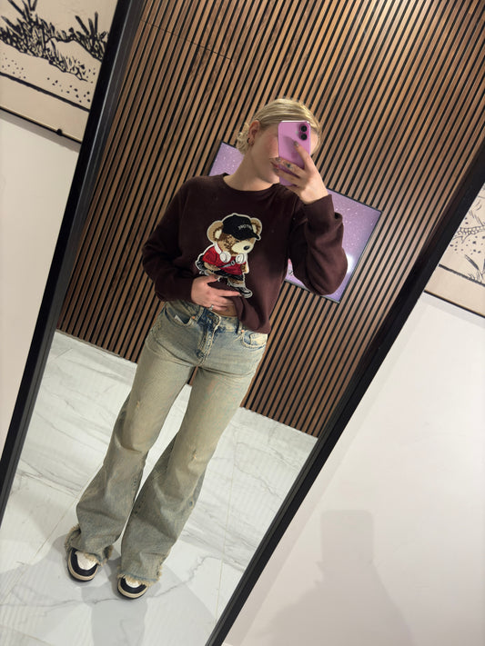 Jeans Wide Leg Orchidea