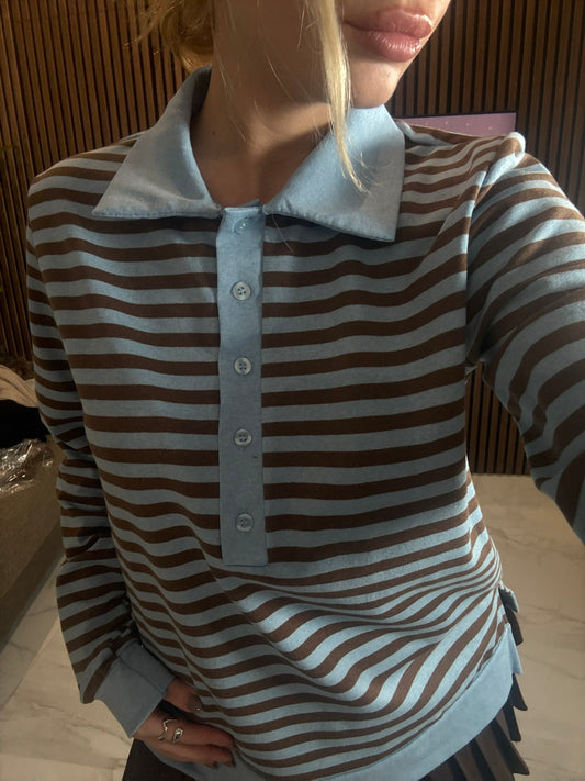 Maglia a righe Girasole